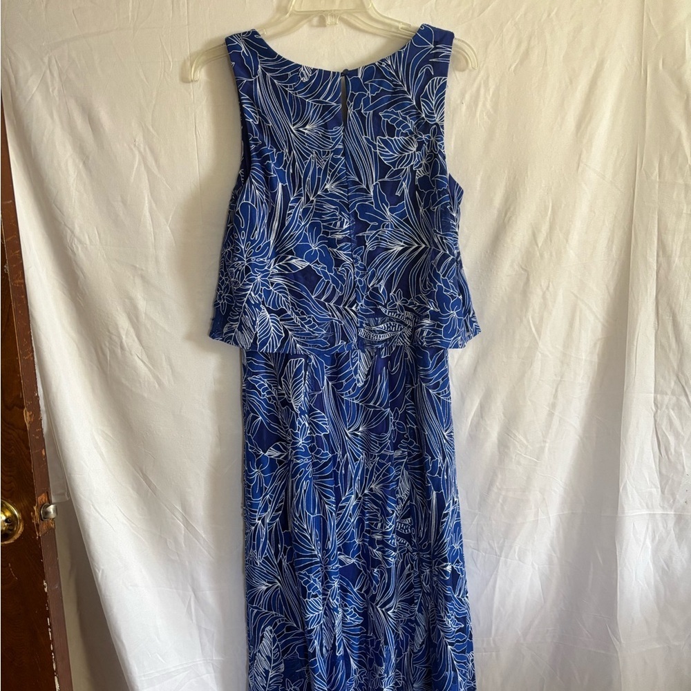 Rabbit Rabbit Designs Blue Floral Dress - Picture 2 of 9